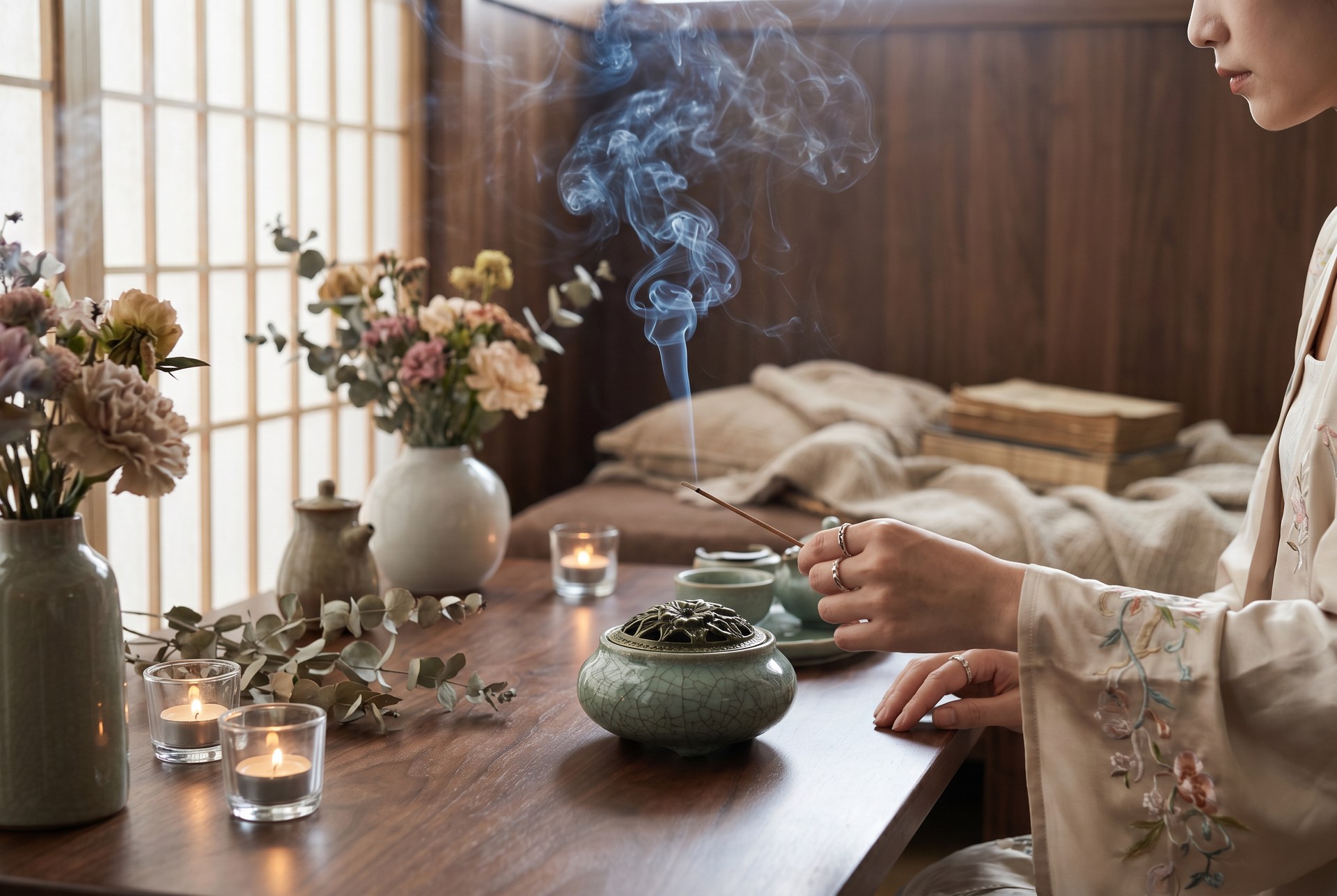 樱花视频-香道雅集视频-文化传承
